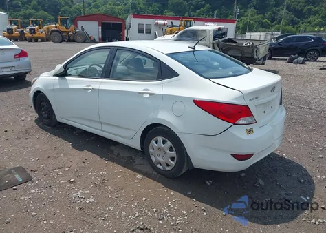 2013 Hyundai Accent Gls из США, поврежденный, VIN KMHCT4AE5DU584668